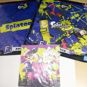 A76010 Splatoon / cleaner cloth + Design Towel *2 set - Picture 1 of 6