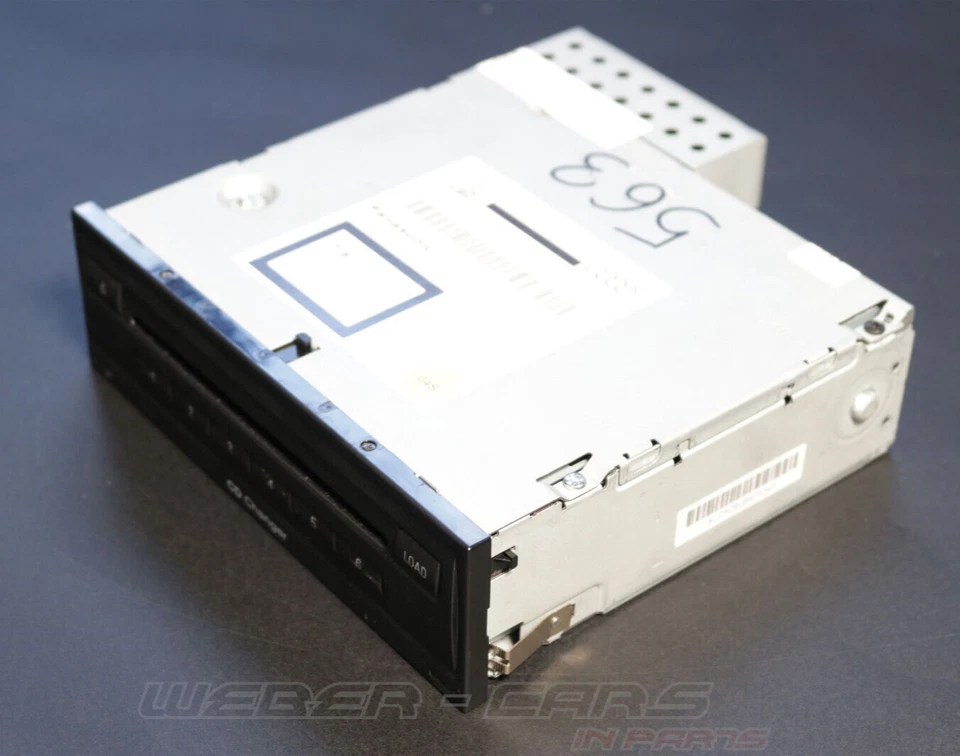 8X0035110 X MP3 Changeur De CD 6 Fois OEM Audi Q5 8R A7 4G RS5 8T - Photo 1/4