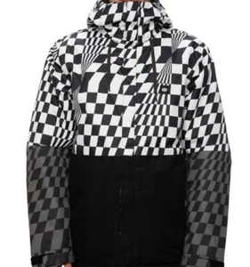 686 Foundation Insulated Snowboard Jacket (L) Checkers M0W117-CHKR - Picture 1 of 1