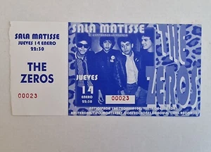 ENTRADA CONCIERTO YA CELEBRADO THE ZEROS - Foto 1 di 1