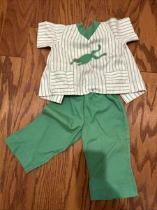 Vintage Thomas Boys Outfit Frog 2T/ 24m - Picture 1 of 3