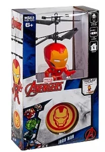 Marvel Iron Man Flying UFO Figure Full Body 6+ Avengers World Tech Toys 33243 - Picture 1 of 1