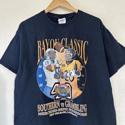 Bayou Classic 2013 Southern Vs Grambling  Black Tshirt Size XL - Image 1 of 4