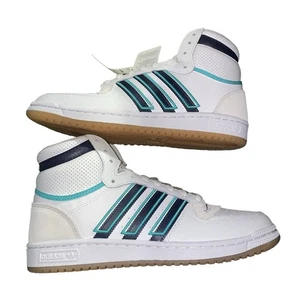 ZAPATOS Adidas Originales TOP TEN RB para Hombres Blanco/Azul Marino/Como Nuevo Rush GX0754 Talla 10.5 - Imagen 1 de 13