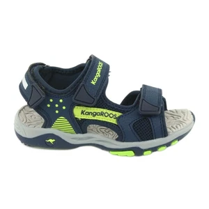 KangaRoos Boys sandals foam insole navy/green 18337 blue - Bild 1 von 6