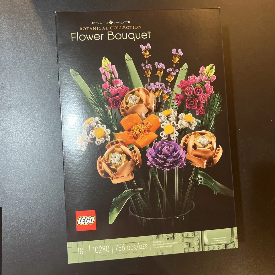 LEGO Icons Botanical Collection Flower Bouquet 10280 Building Decoration Set New - Image 1 of 2