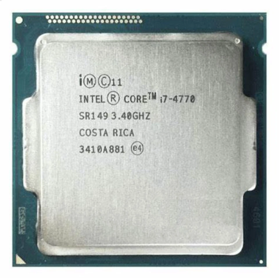 Intel Core i7 4770 CPU 3.4GHz LGA 1150 84W Processor - Image 1 of 1