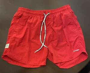 Maamgic Herren Badehose / Shorts Gr. Medium rot Nylon Taschen Mesh Liner - Bild 1 von 3