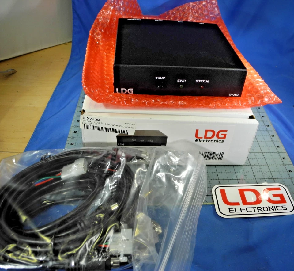 ¡Sintonizador de antena automático LDG Z-100A con cables!  (¡NUEVO EN CAJA!) Foto 1 de 4