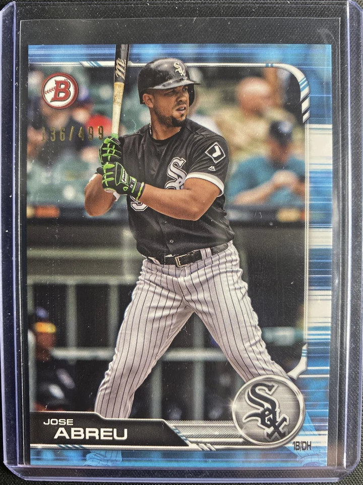 Abreu, Jose - 2019 Bowman Paper - Sky Blue - 136/499 - Image 1 of 1
