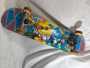 31” Vintage World Industries Wet Willy Flame Boy Skateboard Secret Agents - Picture 1 of 14
