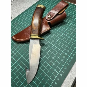 Coltello BUCK 191 cerniera posteriore con gancio budello coltello personalizzato 4,1 pollici - Foto 1 di 10