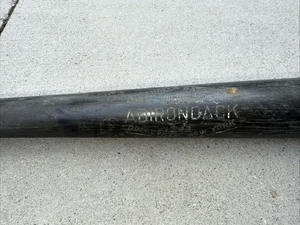Adirondack Bats Official Wooden Black Softball Bat 32 Inches Vintage! Made In NY - Picture 1 of 5