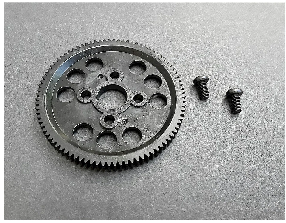 Vintage RC Duratrax DTXC9403 EVST 88 Tooth 48 Pitch Spur Gear Plastic Black New - Image 1 of 1