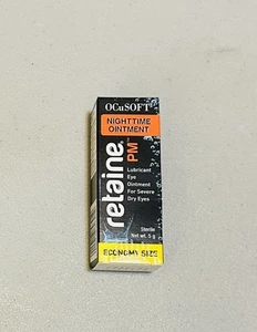 NEW - OCuSOFT RETAINE PM Nighttime Ointment 5g  Exp 2026+ - Picture 1 of 1