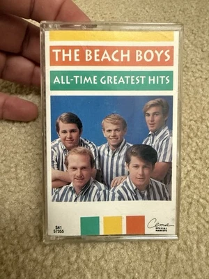 THE BEACH BOYS all-time GREATEST HITS CASSETTE TAPE VINTAGE  - Image 1 of 4