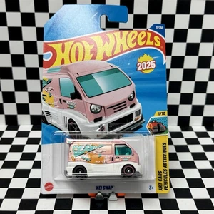 Wheel Error -  Hot Wheels 2025  ' KEI SWAP - Int. Card - FREE Protector - Pink - Picture 1 of 6