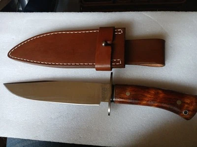 Cuchillo Bowie Camillus OVB Hoja Fija Jerry Fisk Diseño Serializado # 190 Foto 1 de 4
