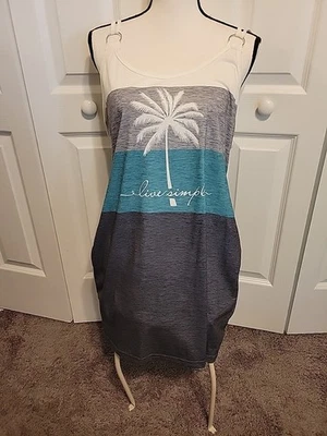 Vestido de encubrimiento de traje de baño con manta de algodón para mujer Foto 1 de 4