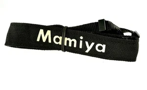 Genuine Mamiya Black/White Neck/Shoulder Camera Strap (No Lugs) - Picture 1 of 2