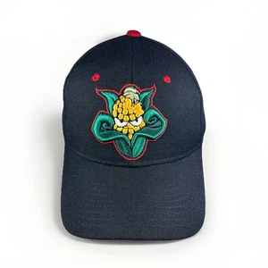 Nebraska Cornhuskers Hat Fitted Black Wool Blend NCAA Baseball Cap 7 1/8 Zephyr - Picture 1 of 11