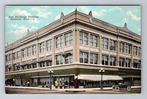 Brainerd MN-Minnesota, Iron Exchange Building, Antique Souvenir Vintage Postcard - Bild 1 von 2