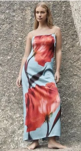 BNWT Forever New Constance Satin Maxi Dress Size14 RRP$169.99 - Picture 1 of 19