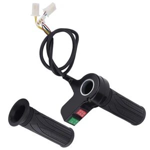 Throttle Handle Grips And Cable 3 Speed Control For Electric Bike Bicycles SC - Picture 1 of 12