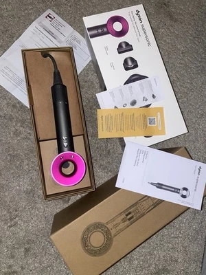 Dyson Supersonic HD08 Hair Dryer - Grey/Fuchsia - Image 1 of 4