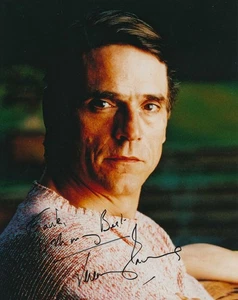 JEREMY IRONS, ORIGINAL SIGNIERT, AUTHENTIC SIGNED - Picture 1 of 1