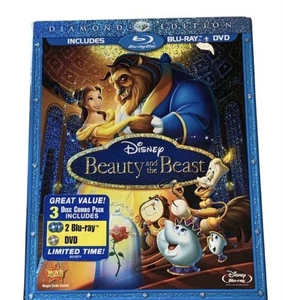 Disney Beauty and the Beast Diamond Edition Blu-ray/DVD Combo Pack - Picture 1 of 2