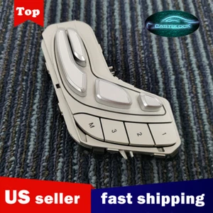 For Mercedes W205 E300 Front Right Seat Adjustment Switch Red Light A2059057851 - Picture 1 of 9