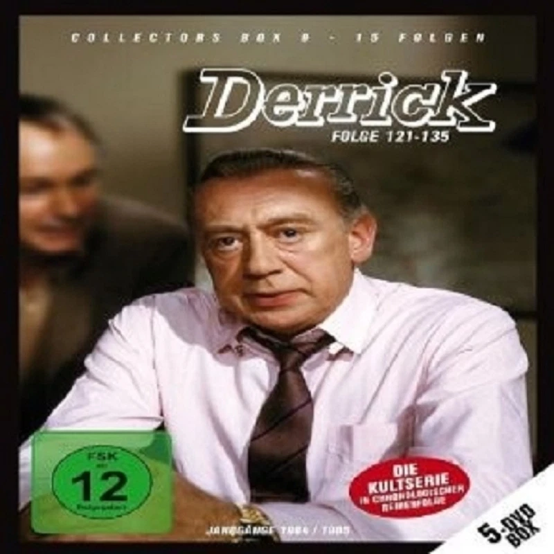 DERRICK COLLECTORS BOX VOL 9 (EP. 121-135) 5 DVD NEU - Bild 1 von 1