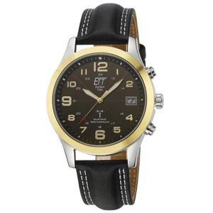 ETT Eco Tech Time Funk-Solar - Herren Gobi EGS-11487-22L Lederband, Datum - Bild 1 von 4