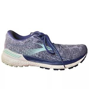 Brooks Adrenaline GTS 21 Purple Aqua Running Sneaker Schuhe Damen 8,5 B Freizeit - Bild 1 von 17