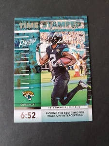 RAYSHAWN JENKINS 2023 Panini Prestige TIME STAMPED #TS-7 Jacksonville Jaguars - Picture 1 of 2