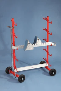 Transportwagen für zehn Startblöcke - Fahrbar - Transport - Lagerung - Laufen - Bild 1 von 1