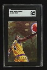 1996-97 Kobe Bryant Skybox Premium #55 Rookie SGC 8