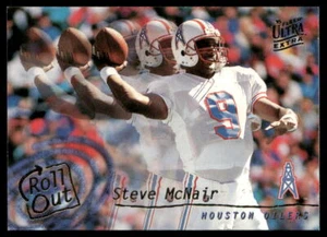 Steve McNair 1995 Ultra #536 Houston Oilers - Foto 1 di 2