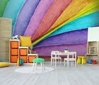 3D Rainbow Leaves 4897 Wall Paper Wall Print Decal Deco Wall Mural CA Romy