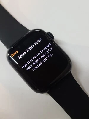 Apple Watch Series 7 Nike 45mm,GPS, Black :BN029 - Image 1 of 4