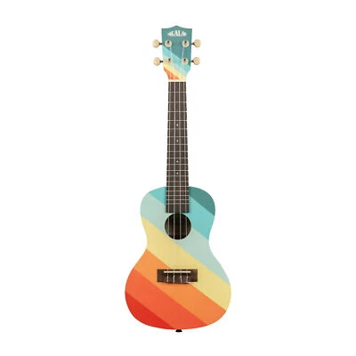 Kala Surf Series Far Out Concert 4-Strings Ukulele with Rosewood Fingerboard - Image 1 of 4