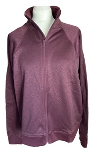 Women’s Under Armour Fleece Jacket Size XL Maroon Purple UA ColdGear BNWT - Picture 1 of 5