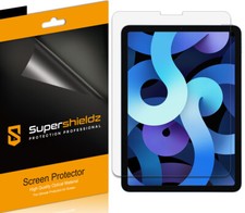 3X Supershieldz Clear Screen Protector for Apple iPad Air 4 10.9" (2020,4th Gen)
