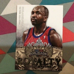 2013/14 2013-2014 panini Crusade Royalty Moses Malone #15 76ers HOF legend - Picture 1 of 2