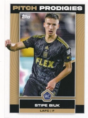#6 STIPE BIUK 2023 Topps MLS Soccer PITCH PRODIGIES RC LAFC - Image 1 of 2