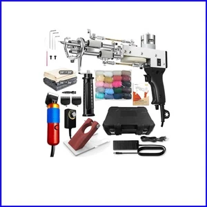 Electric Tufting Gun Starter Kit - Quick Release Trimmer for Precision Rugs - Picture 1 of 9