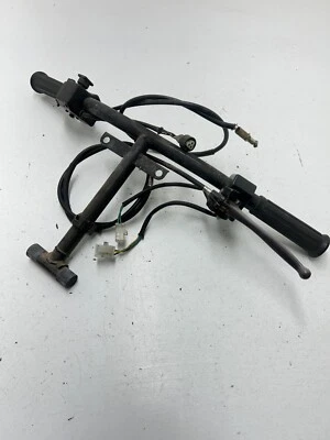 85 1985 Yamaha Enticer 340 T  NICE! OEM STRAIGHT Handlebars Handle Bars Control - Image 1 of 4