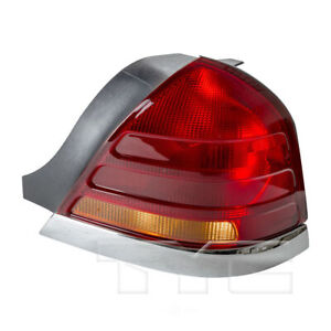Tail Light Assembly fits 1998-2005 Ford Crown Victoria  TYC