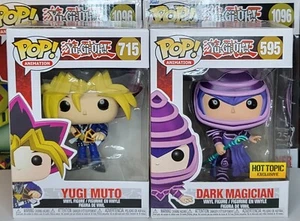 Funko Pop! Yugioh Yugi Muto #715 Dark Magician Hot Topic Exclusive #595 - Picture 1 of 5
